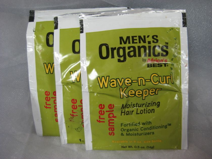 Africas Best Wave n Curl Keeper Hair Lotion Samples  