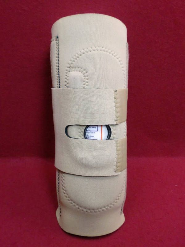 NEW Neoprene Slip on Knee Support Brace Velcro M L XL  