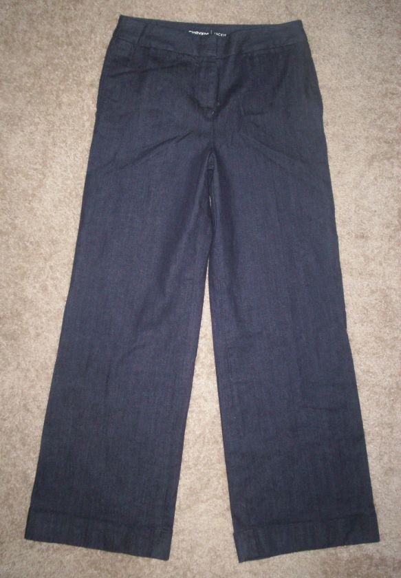 LIZ CLAIBORNE DENIM JACKIE JEANS 4 DARK STRETCH 29x32  