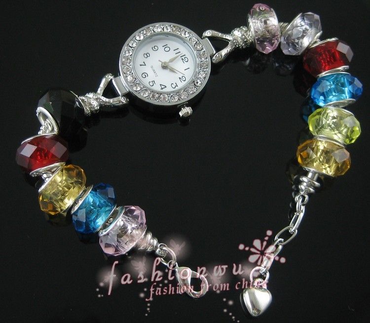   And Useful Quartz Watch Face Lobster Clasp Bracelet Fit Bead  