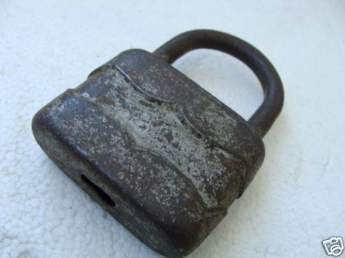 ANTIQUE LOCK LOCKS PADLOCKS VERY RARE  