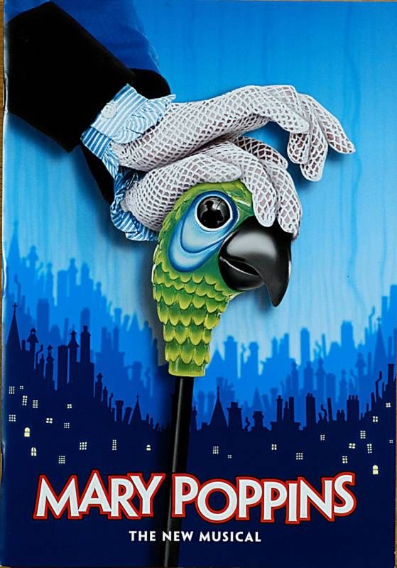 MARY POPPINS BROADWAY POP UP SOUVENIR PROGRAM  