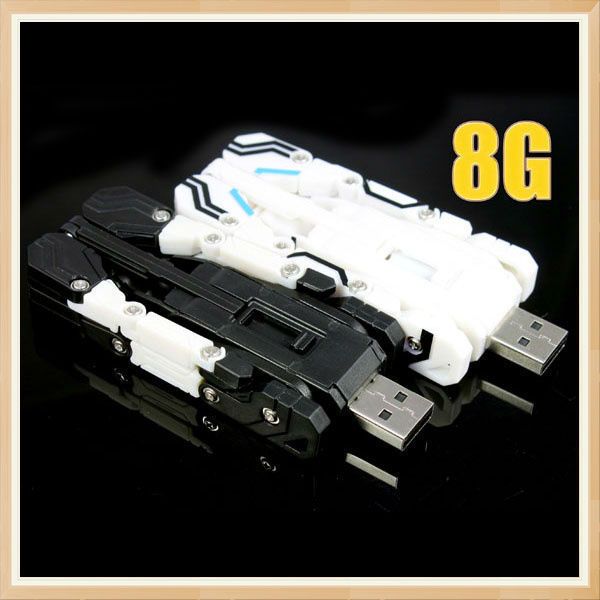 1PCS 8GB Unique Fashion Transformer Ravage Memory USB Flash Drive U 