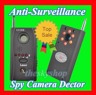 Wi Fi Signal & Spy Camera Lens Detector Compass CC308  