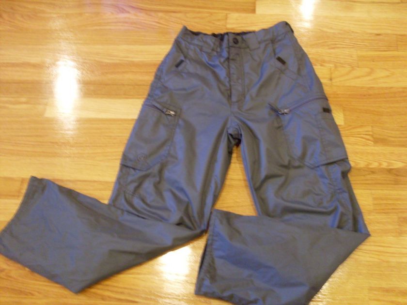 Airwalk Gray Cargo Snowboard Pants   Size S  