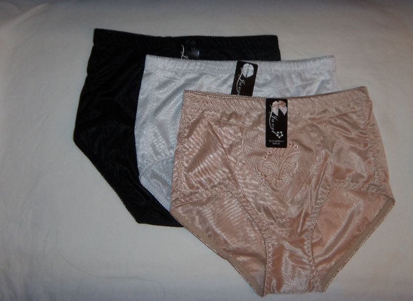 Pack of 3 or 6 Womens Tummy Control Slimming Brief Underwear 