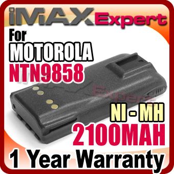 1AH NTN9858 NI MH Battery ft MOTOROLA XTS1500 XTS2500  