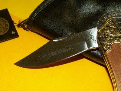   MINT Collector Folding Knife & Case COLT SINGLE ACTION ARMY PEACEMAKER