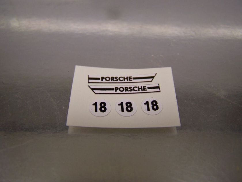 Hotwheels Redline ( PORSCHE 917 ) ~DECAL SET~  