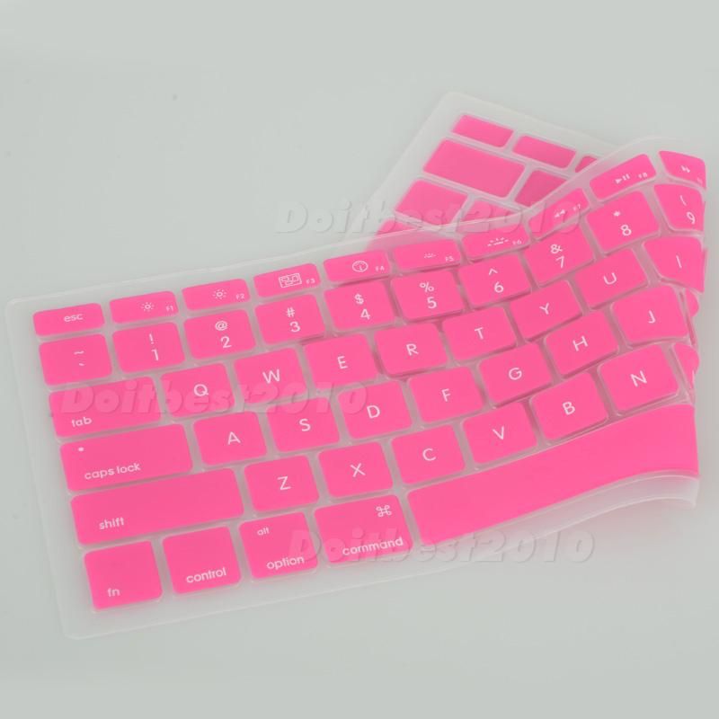  Silicone Keyboard cover skin for macbook PRO 13.3 (1/9 Colors)  