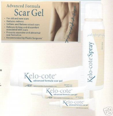 Kelo Cote Gel Silicon Scar Reducer 15 gm tube Kelocote  