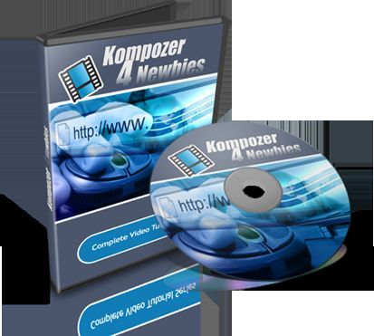 Kompozer For Newbies Video Tutorials on CD  