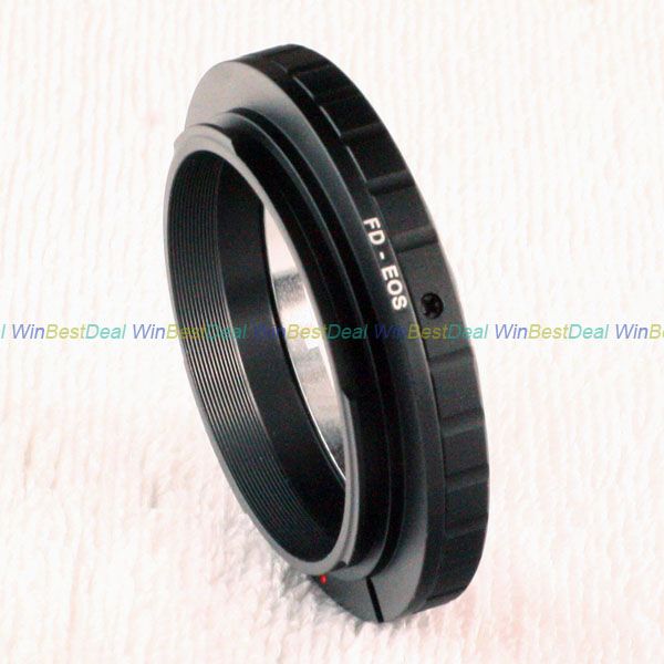 Macro FD Lens To Canon EOS EF Camera Mount Adapter Ring without glass