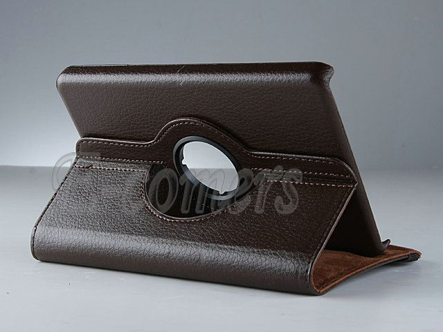   Kindle Fire 360°Rotating Leather Folio Case Cover Stylus  