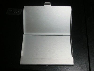 WOW YOUR BUSINESS OR MONOGRAM ON A CUSTOM MADE BUSINESS CARD HOLDER 