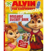   the Chipmunks Chipwrecked Reusable Sticker Book by Lauren M. Sullivan