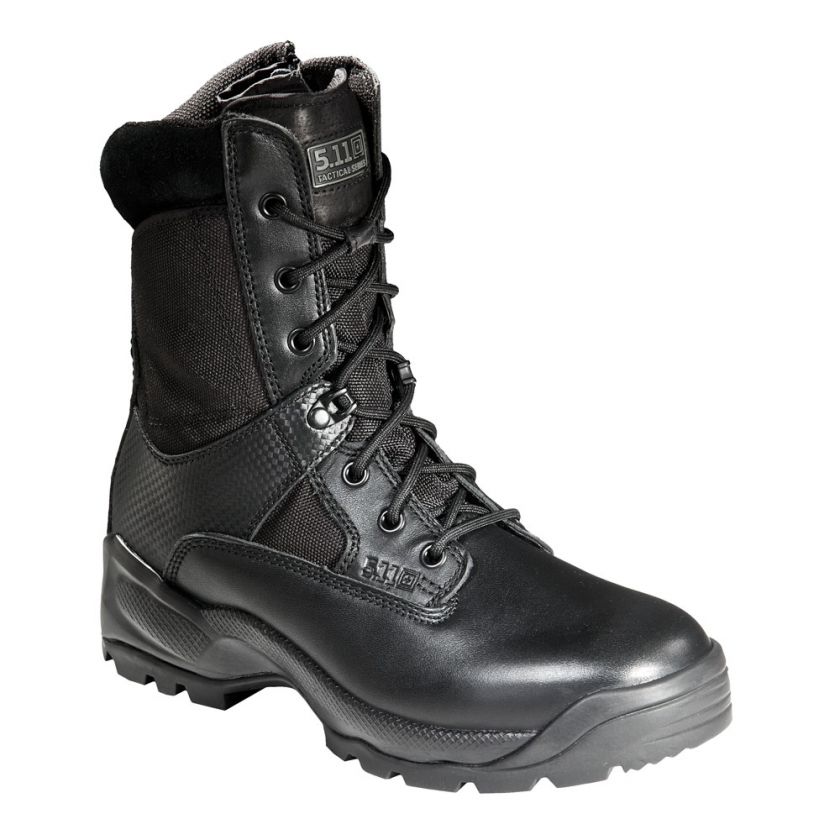 11 TACTICAL ATAC 8 BLACK LEATHER STORM BOOTS COMBAT  