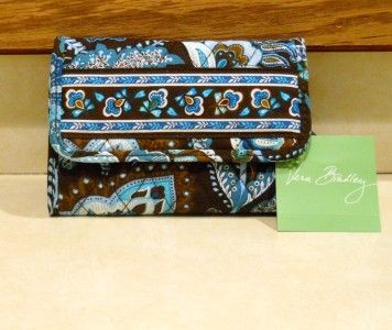 Vera Bradley Handbag Accessories Euro Wallet Several Pockets New With 