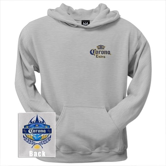 Corona Beer Ocean Crest Hoodie Large  