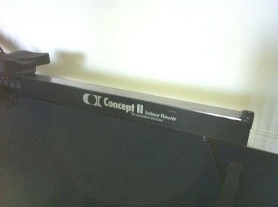 Concept II 2 Indoor Rower Rowing Machine Model C, used just a few 