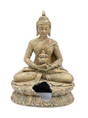 LARGE SITTING BUDDHA RESIN REPLICA FISH TANK RR680  