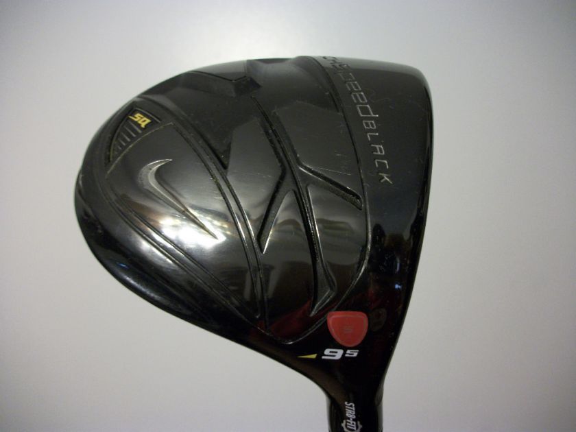 NICE NIKE MACH SPEED BLACK 9.5* DRIVER STIFF FLEX  