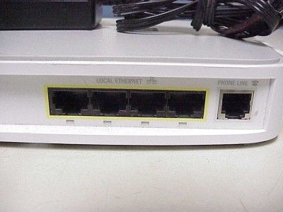 2WIRE 2701HG B DSL MODEM + 4 PORT ROUTER + WIRELESS  