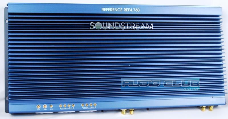   .760 +2YR WARNTY AMP 4/2 CHANNEL CAR AMPLIFIER REF4760 NEW AMP  