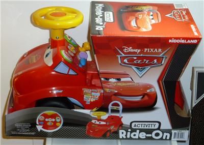   Lightning McQueen Cars Musical Activity Ride On Toy 12 36 Months