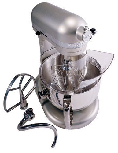 BRAND NEW KITCHENAID PRO 600 MIXER 6 QUART 575 WATT KITCHEN AID NICKEL 