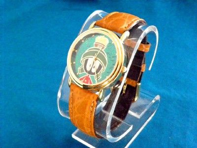 NEW VINTAGE ARMITRON MENS MARVIN THE MARTIAN WARNER BROTHERS WATCH 