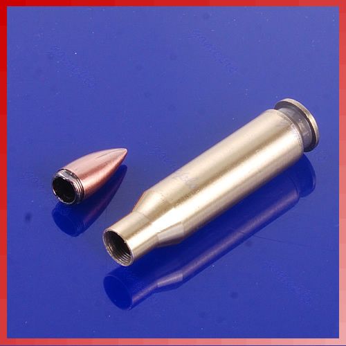 Bullet Shaped Shell Metal Refillable Cigar Jet Flame Cigarette 