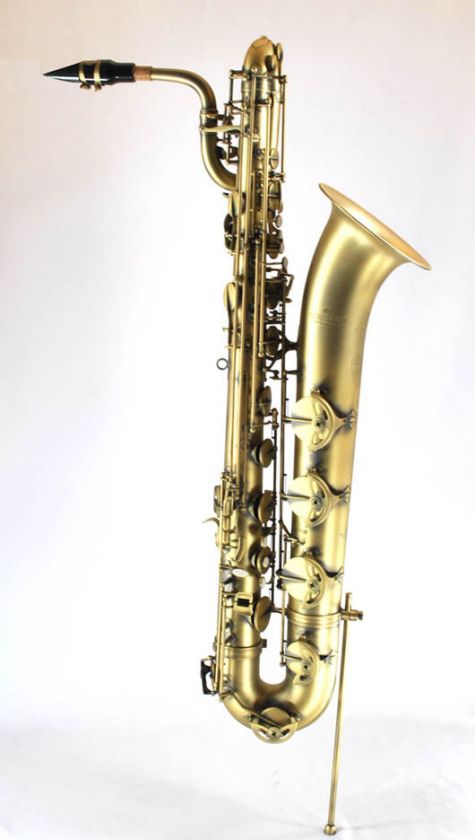 Schiller Elite Baritone Saxophone IV Vintage Gold  