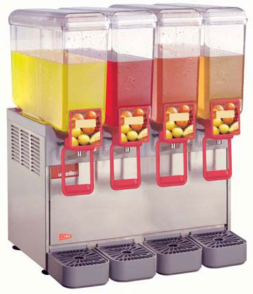 Bubbler Style Cold Beverage Dispenser Cecilware 20/4PD  