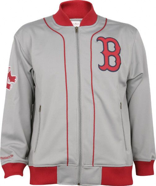 Boston Red Sox Mitchell & Ness Sportsmans Track Jacket  