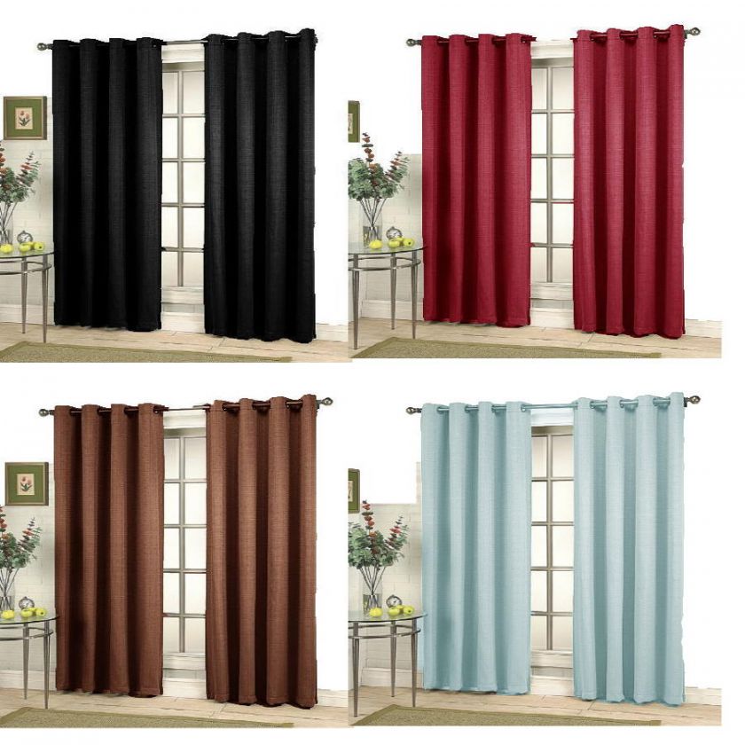 Panels Solid Curtain Window Covering Panel New Each Panel 54X84 