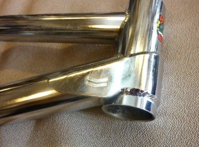 NOS HARO Chrome Body Frame BMX Freestyle RARE FR3  