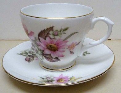 DUCHESS SET TEACUP AND SAUCER  BONE CHINA  ENGLAND  