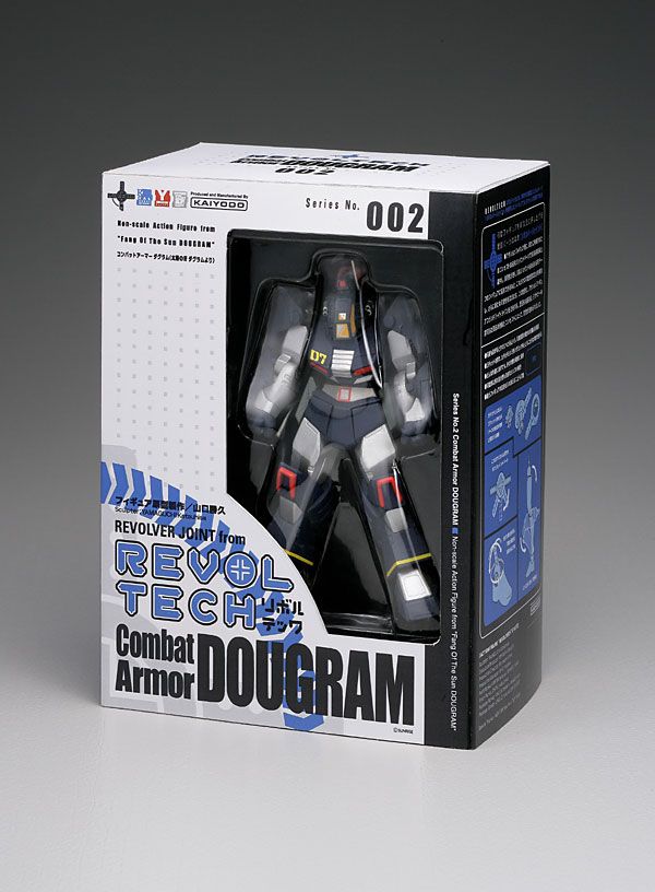   Revoltech Yamaguchi No 002 Combat Armor Dougram Action Figure  