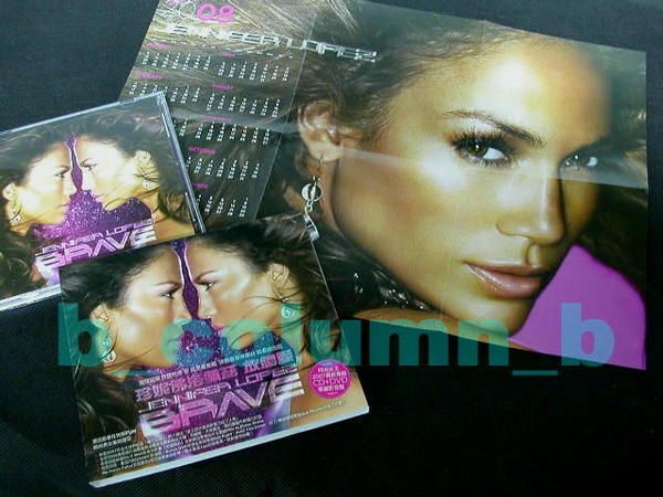 JENNIFER LOPEZ Brave CD+1+DVD 2007 w/OBI+POSTER RARE  