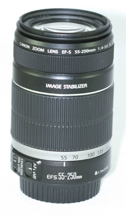 Canon EFS 55 250mm 55 250 IS Lens KIT 40D XSi T2I 550D 890552705290 