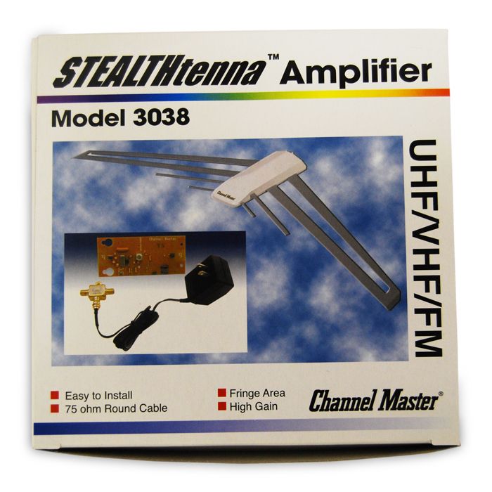 Channel Master CM 3038 STEALTHtenna Amplifier 020572030380  