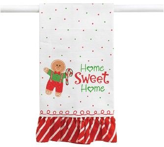 Candycane Cookie Ornament CHRISTMAS CANDYLAND 7 Tall Sparkle Stripes 