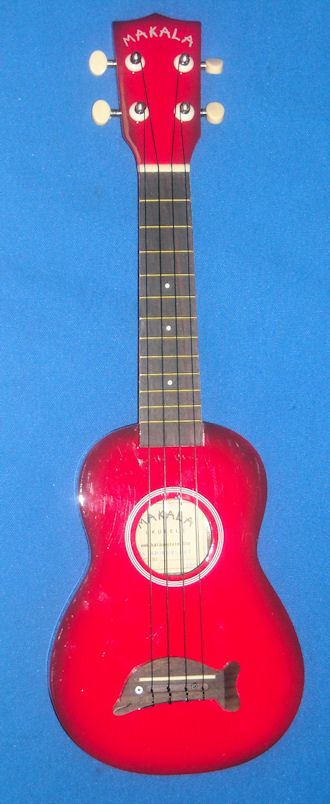 KALA MAKALA DOLPHIN BRIDGE UKULELE OUTFIT REDBURST  