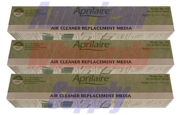 APRILAIRE / SPACEGUARD OEM 213 FILTER MEDIA 3 Pack  