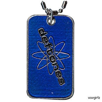 DOG TAG   ZZ TOP 2   HEAVY SOLID PEWTER  