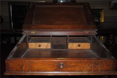 Victorian Captains Davenport Desk, Walnut, Circa 1860  