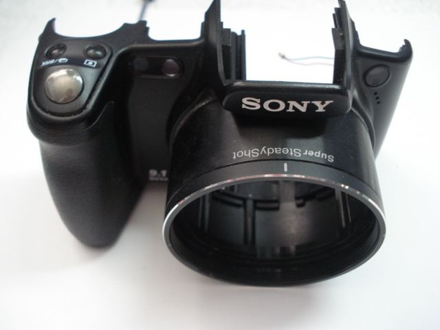 SONY DSC H50 DIGITAL CAMERA FRONT COVER REPAIR PARTS  