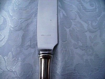 WESTMORLAND MILBURN ROSE STERLING SILVER 9 DINNER KNIFE  