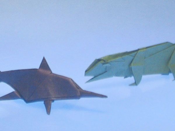 Origami Advanced Dinosaur Washi Paper Book 1  